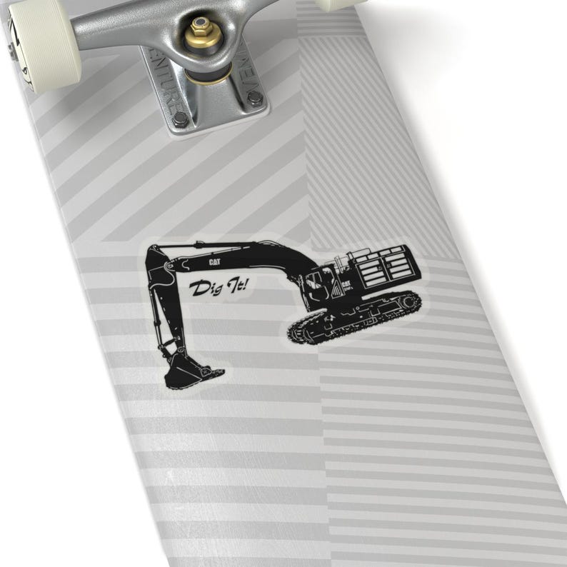 Adhesivo de vinilo para excavadora CAT 374, calcomanía para equipo de construcción imagen 6