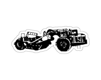Motor Scraper Construction Equipment-631G Sticker, Excavator Decal, Heavy Machinery Label, Vehicle Vinyl Sticker