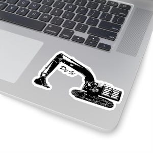 Adhesivo de vinilo para excavadora CAT 374, calcomanía para equipo de construcción imagen 7