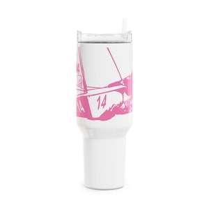Sailing Regatta Tumbler, On the Water Nautical Cup, Yachting 40oz Mug, Sailboat Enthusiast Gift, Ocean Lover Present, Boating Adventure