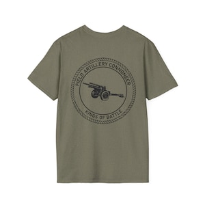 Field Artillery 105 Howitzer - Unisex Softstyle T-Shirt