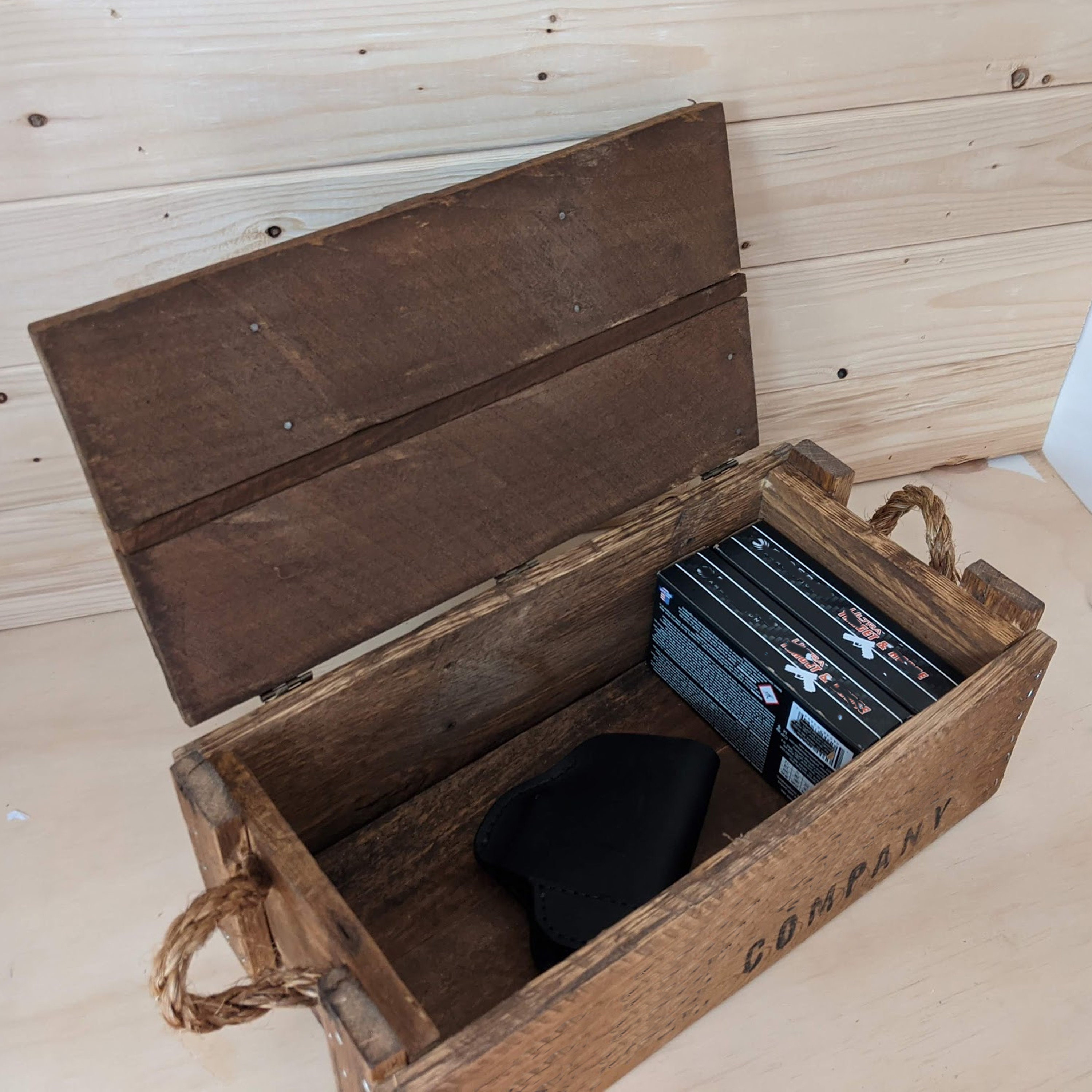 Caja de munición de madera réplica | Etsy