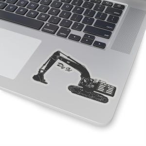 Adhesivo de vinilo para excavadora CAT 374, calcomanía para equipo de construcción imagen 8