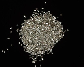 2.5 oz = 75 Grams Bugle Seed Beads Tube 2.5mm Long Metallic Gold Selling PER Bag
