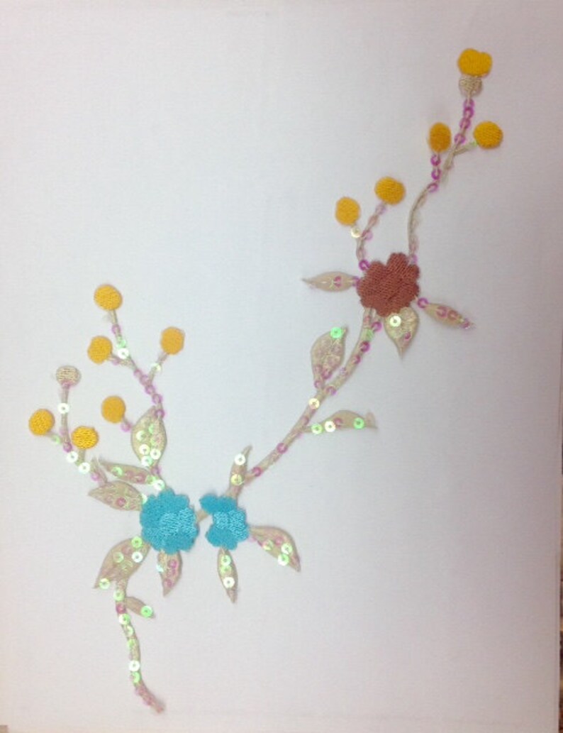 Sequin Applique Iron on Patch DIY Aupply Craft Aupply for Etsy