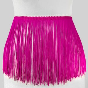 7.5” Chainette Fringe Trim by the Yard | 17 Vibrant Colors | Perfect for DIY Fashion, Costumes & Decor