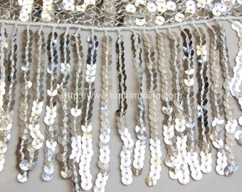 18"Long SEQUINS FRINGES Many different colors for your choice,