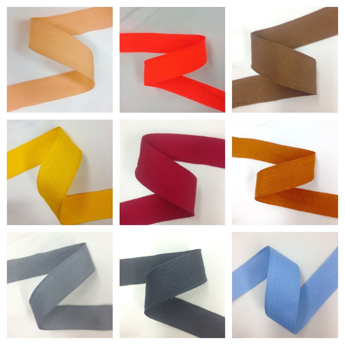 1'' Wide Classic Rayon Grosgrain Ribbon Binding Tape Etsy