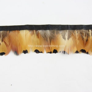 Natural Feather Trim by the Yard