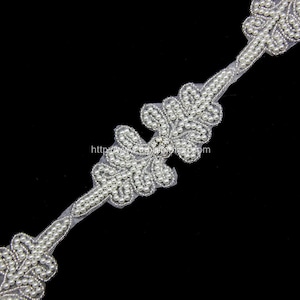 Rhinestone Crystal Trim, Wedding Accessories, Bridal Sash