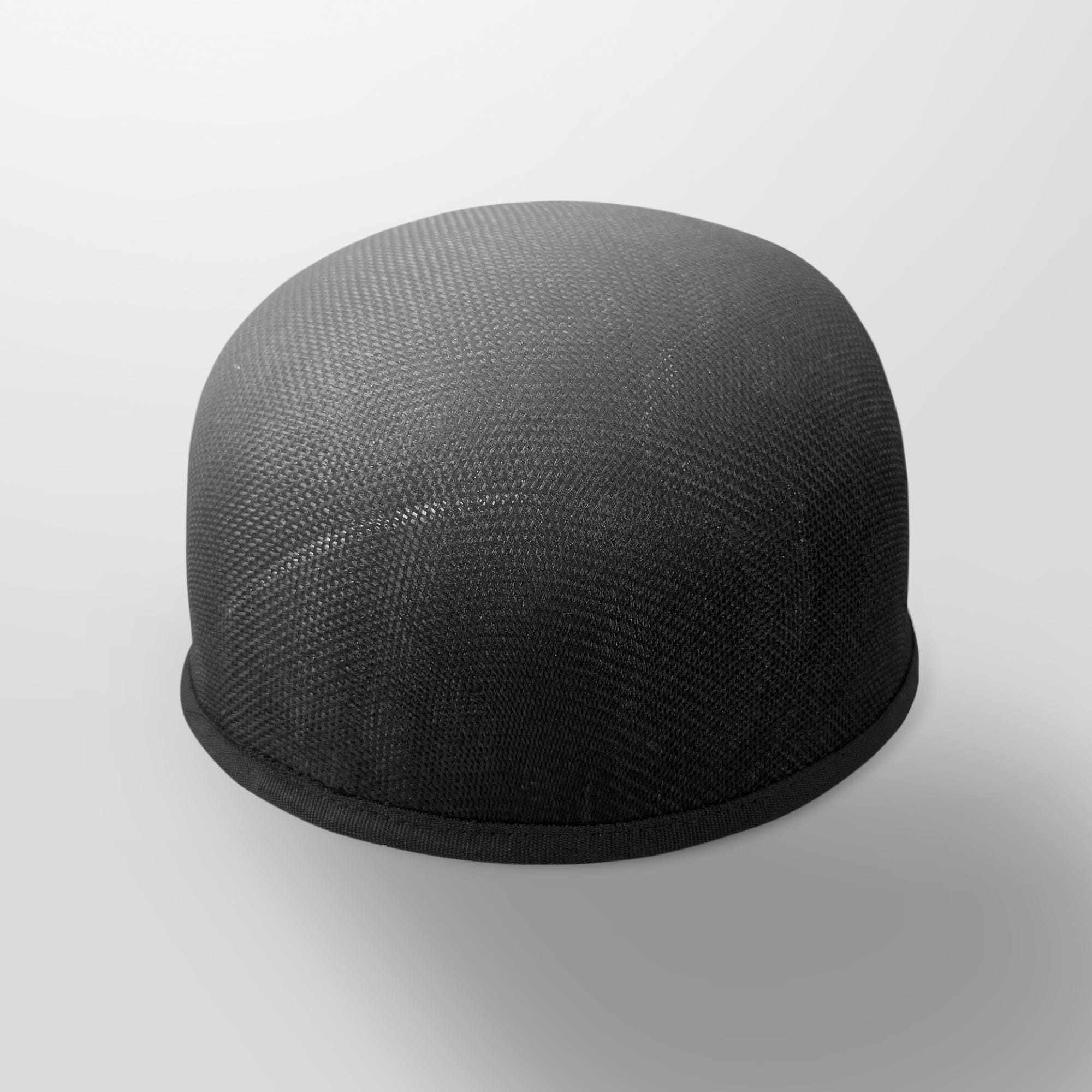 Large Buckram Dome Pillbox Hat Base – 7.5” Diameter X 4” Height 
