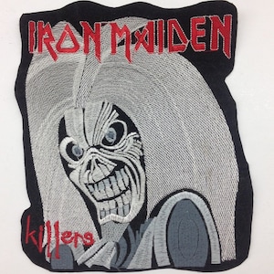 IRON MAIDEN Heavy Metal Rock Music Band Iron On Patches Sew or Iron Applique