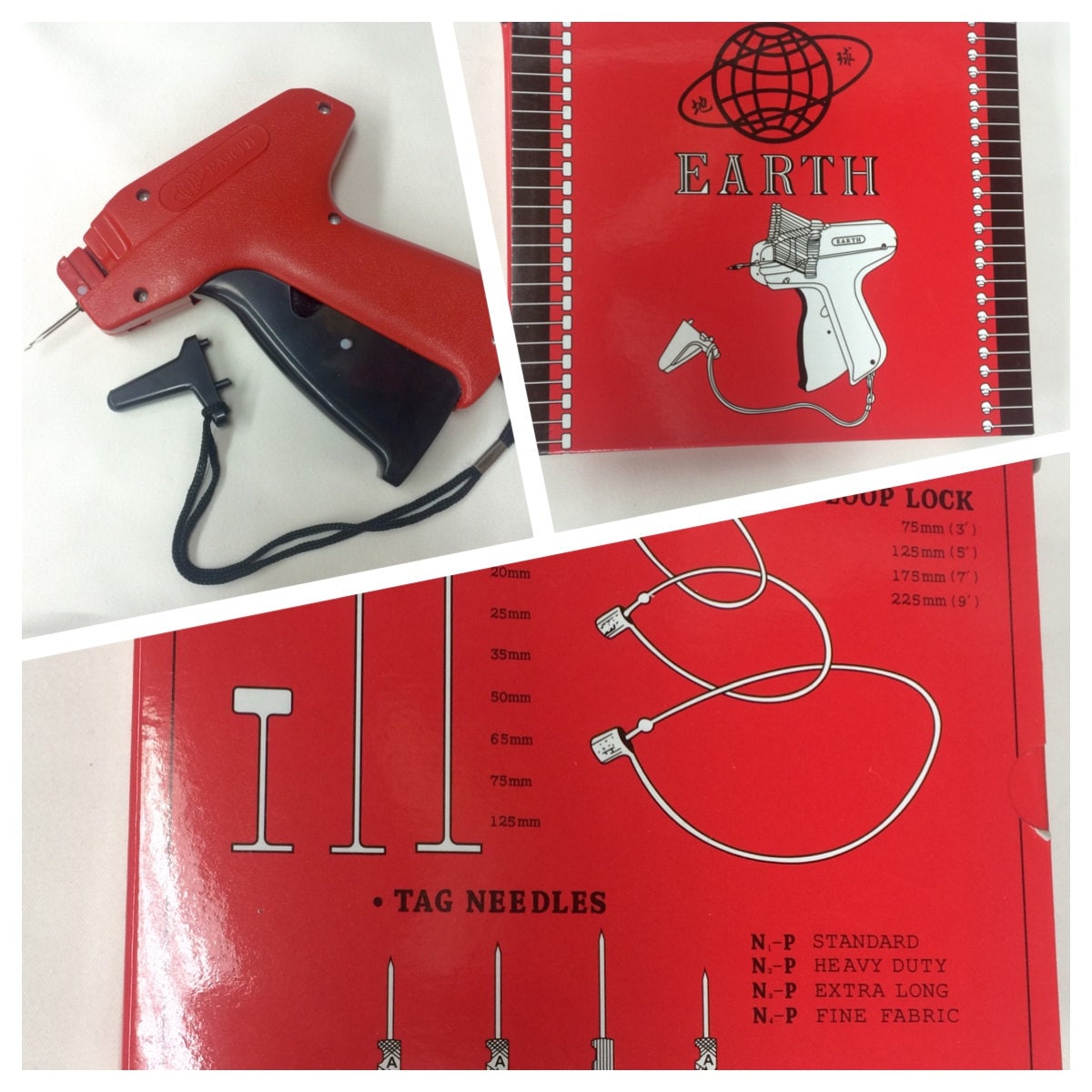 Tag Gun Needle Plastic Clothing Tag Gun Trademark Gun Label Gun