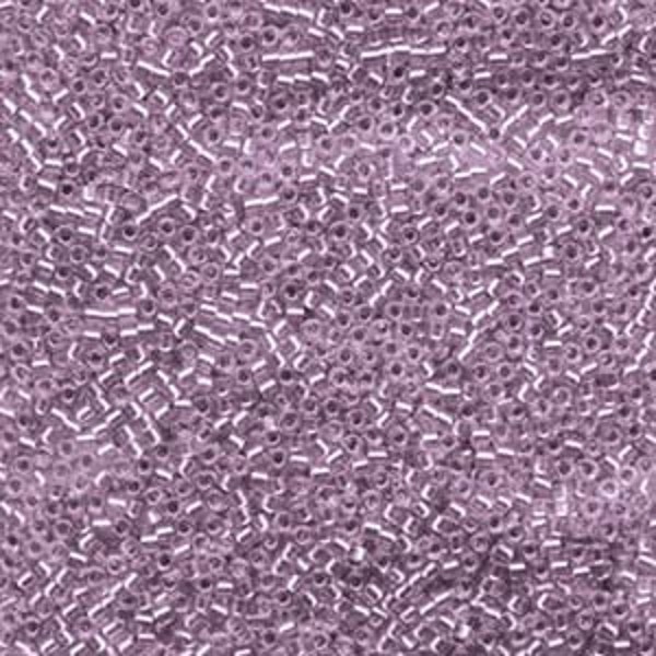 Seed Beads 11/0 Silver Lined Light Amethyst   Price Per Pack/2.5oz per bag = 75 grams