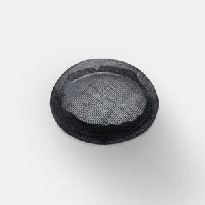 Sinamay Smartie Shaped Round Fascinator Base - DIY Millinery Supplies, Perfect for Headpieces, Weddings & Events