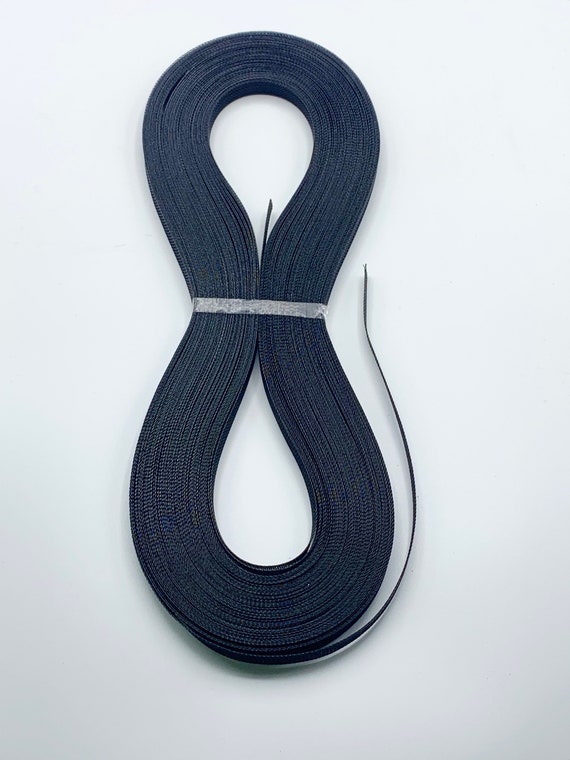 Selling per Roll 45 HOR03784 Top Trimming Stiff Polyester Ivory Horsehair Braid