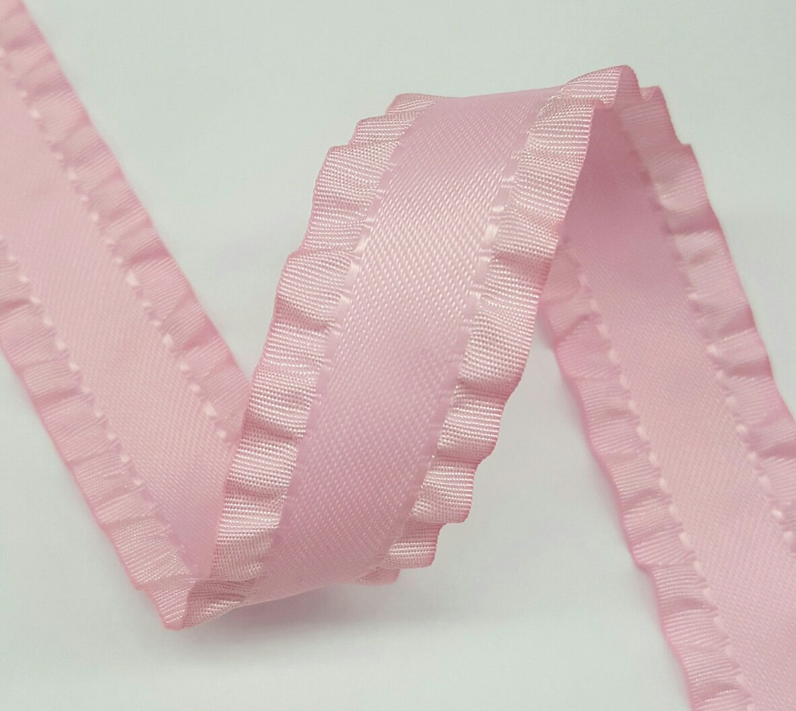 Double Ruffled Ribbon 7/8