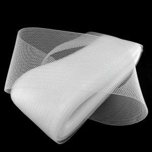 42 Yards Stiff Polyester Horsehair Braid, selling per Roll (4&quot;inch wide)