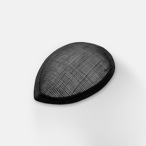 Sinamay Teardrop Fascinator Base (Small) – DIY Millinery Supplies, Perfect for Custom Headpieces, Bridal Fascinators & Special Event Hats