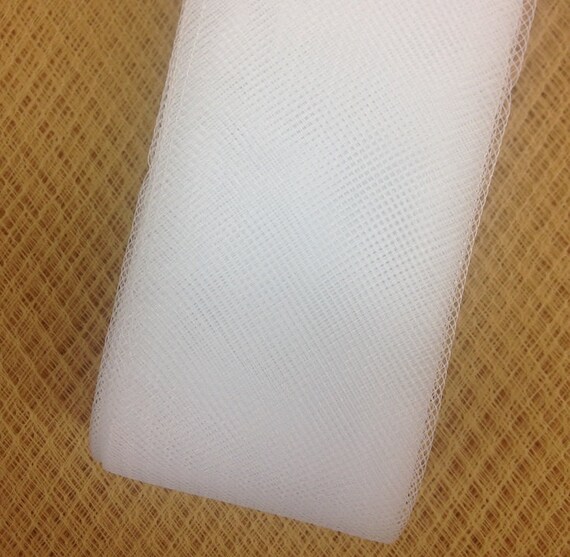 2 inch Wide Polyester White Horsehair Braid Selling Per Roll// 22 Yards