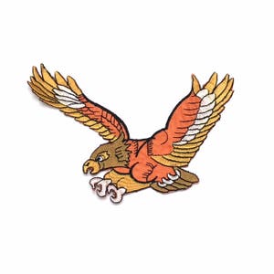 Flying Eagle Iron On Patch