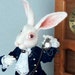 see more listings in the Felted White Rabbit section