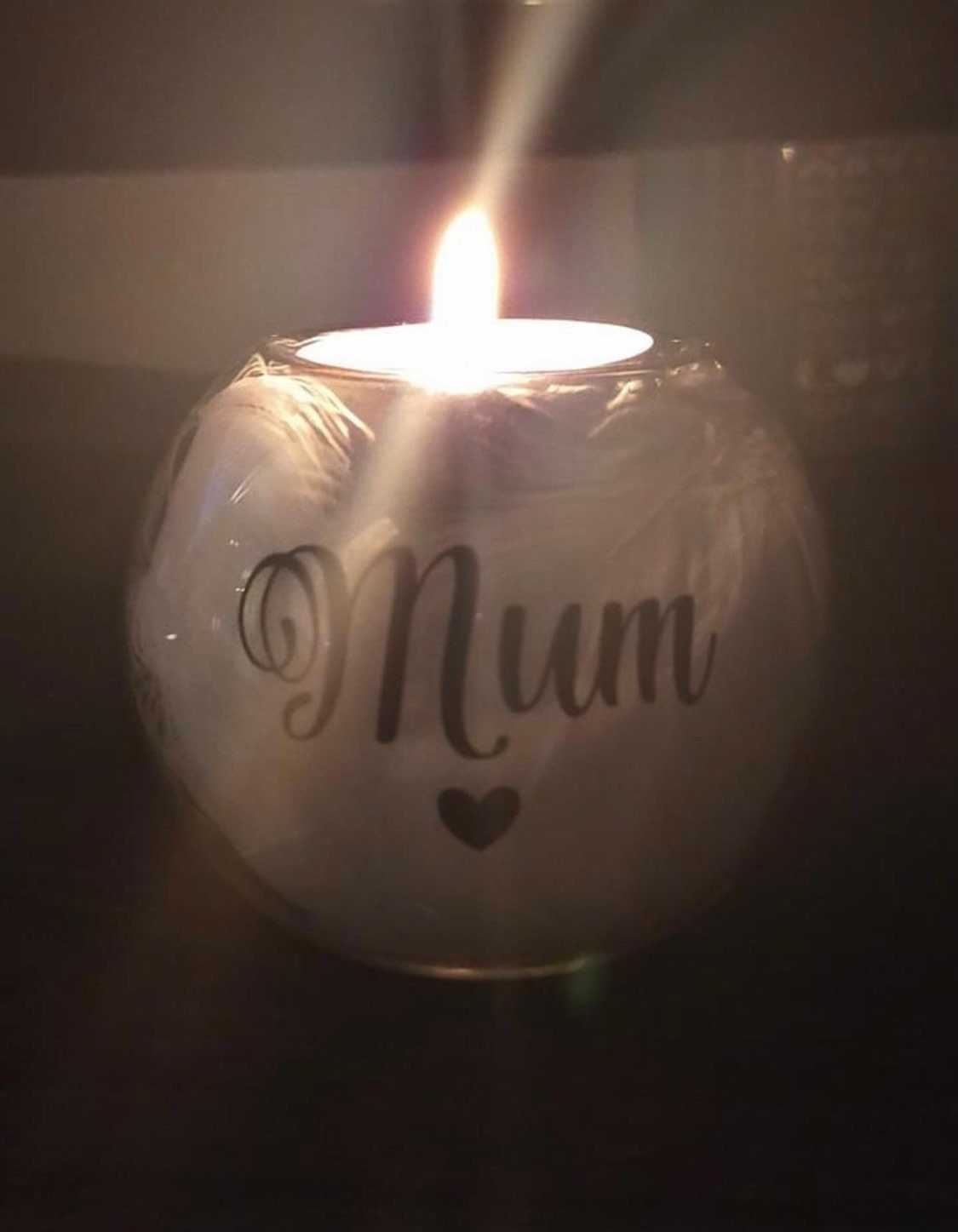 Memorial Tea Light Holder & Pet memorial option I am always Etsy.de