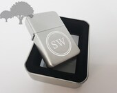 Silver Lighter Gift, Personalised Lighter perfect for weddings birthday 39 s and Christmas. Supplied in Gift tin. Birthday Gift Idea