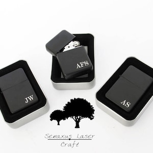 Groomsmen Lighter Gift, Personalised Lighter perfect for groomsmen ushers Best men And many more. lgt5 image 1