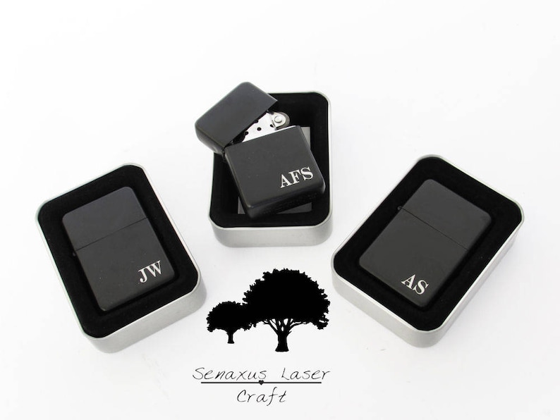 Groomsmen Lighter Gift, Personalised Lighter perfect for groomsmen ushers Best men And many more. lgt5 image 1