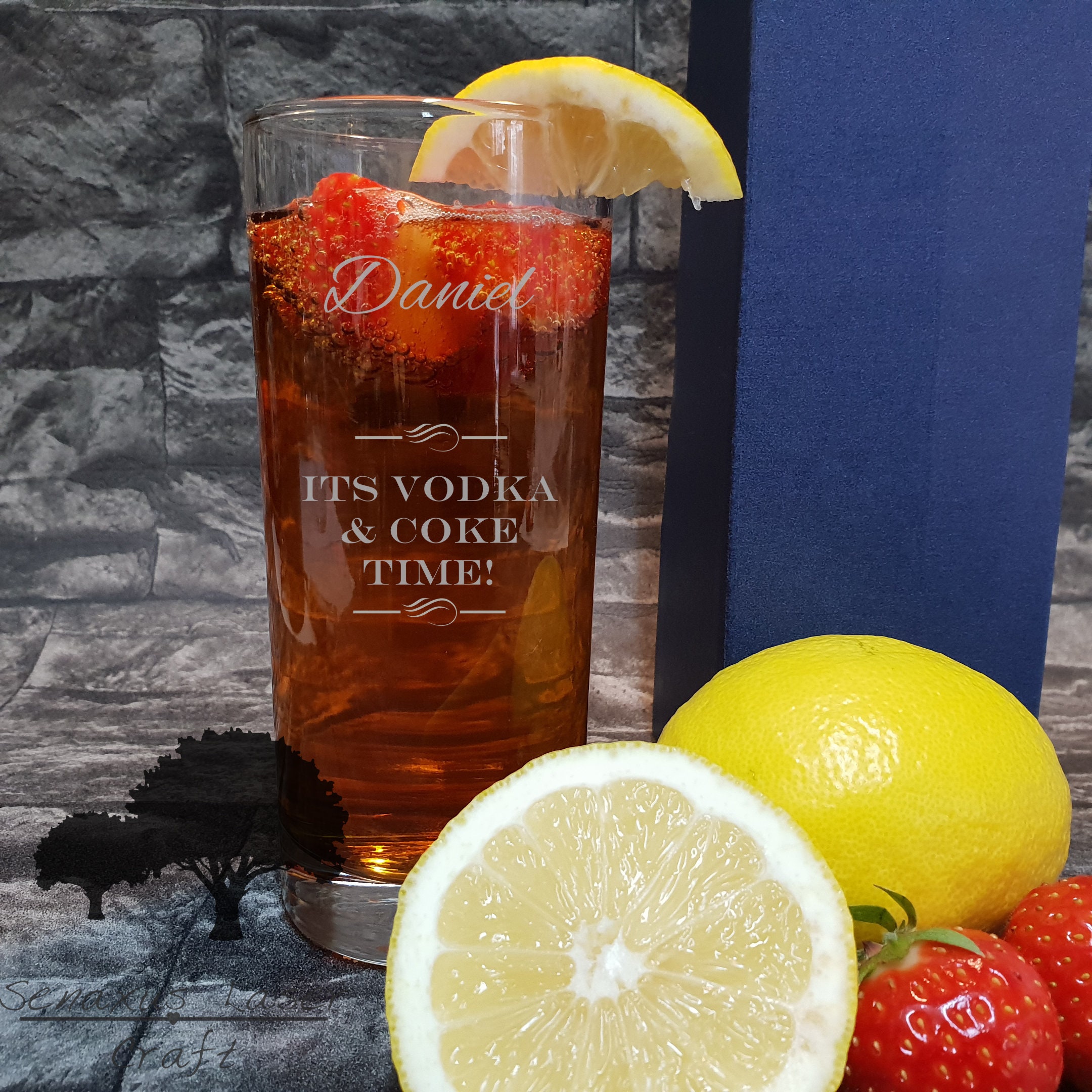 Personalised it's Vodka and Coke Time Vodka Etsy UK