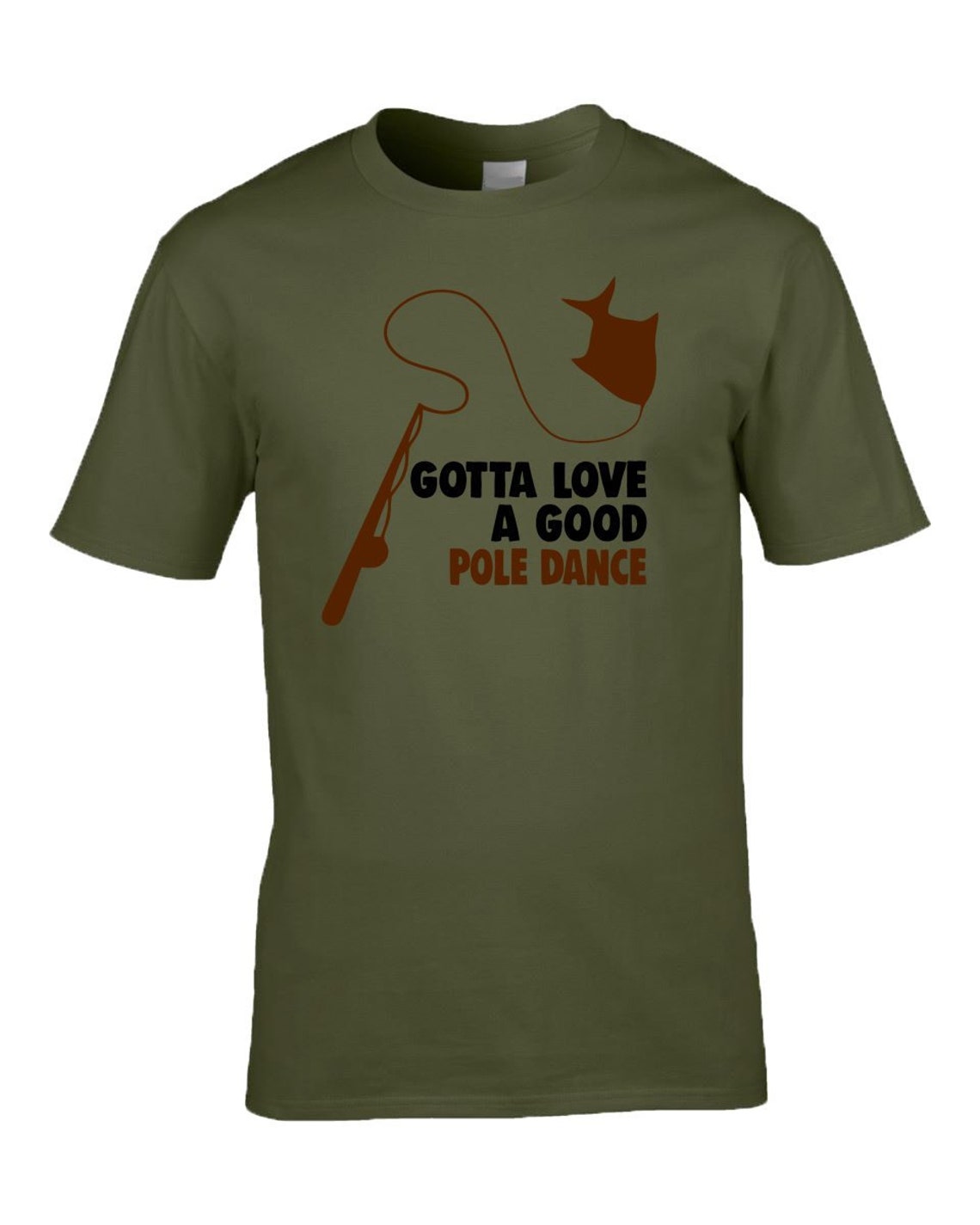 Gotta love a good pole dance Shirt funny shirt for fishermen | Etsy