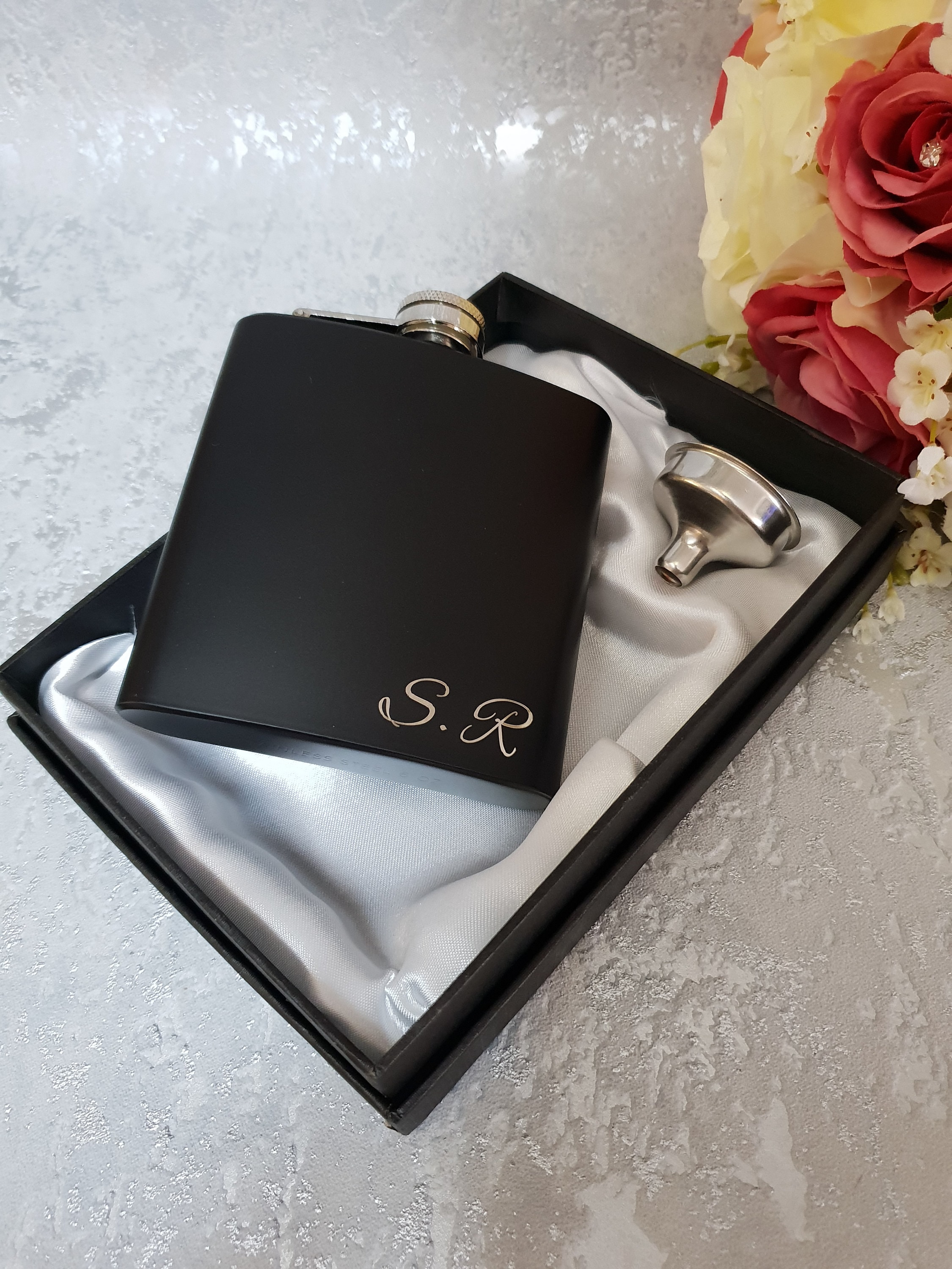 Wedding Gift for Men Personalised Flasks For Groomsmen Stag | Etsy