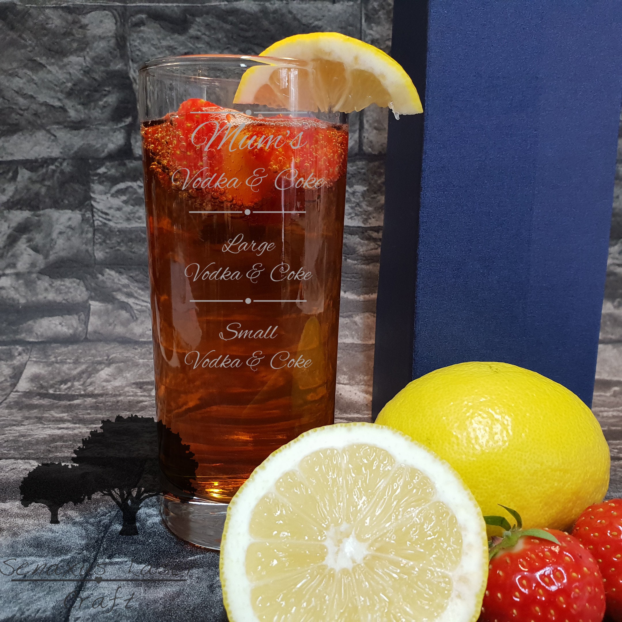 Personalised mum's Vodka and Coke Vodka High Etsy Australia