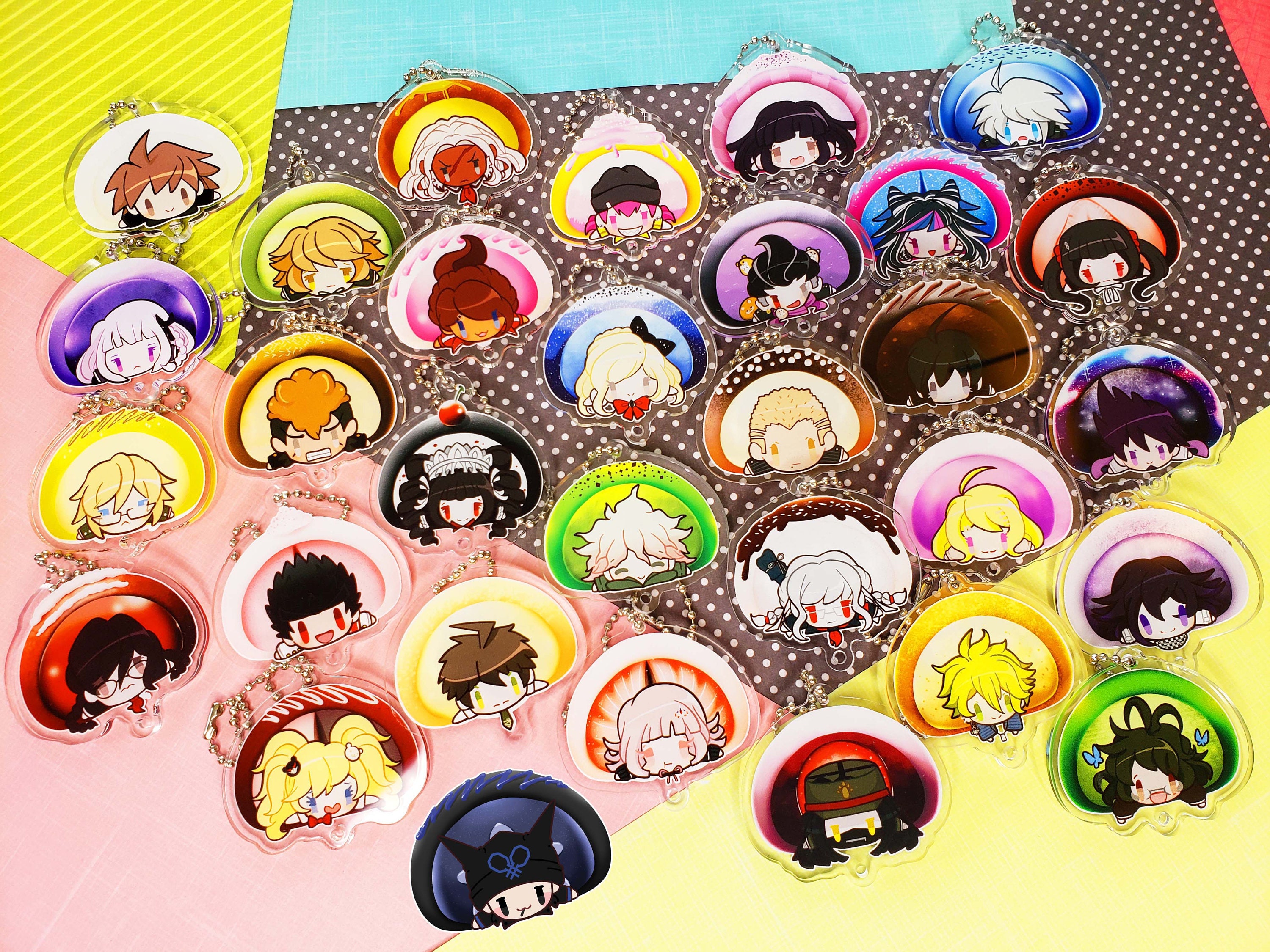 Danganronpa DANGAN-MOCHI!! Series 1, SDR2, and DRV3 2.5 inch Double S…