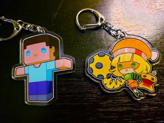 smash bros keychain