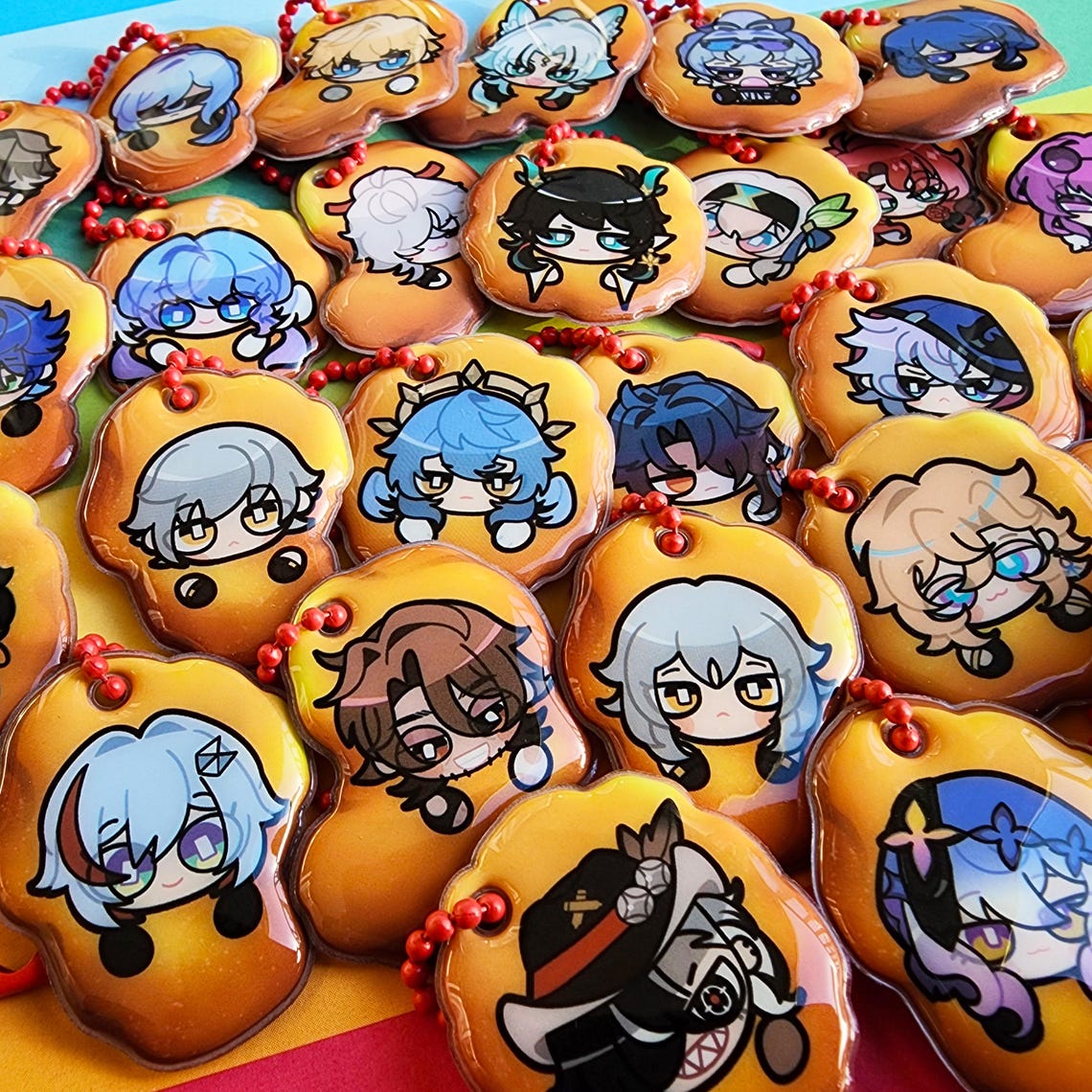 GACHA!! Honkai Star Rail: Squishy Mcnuggets Character Charms + Case ...