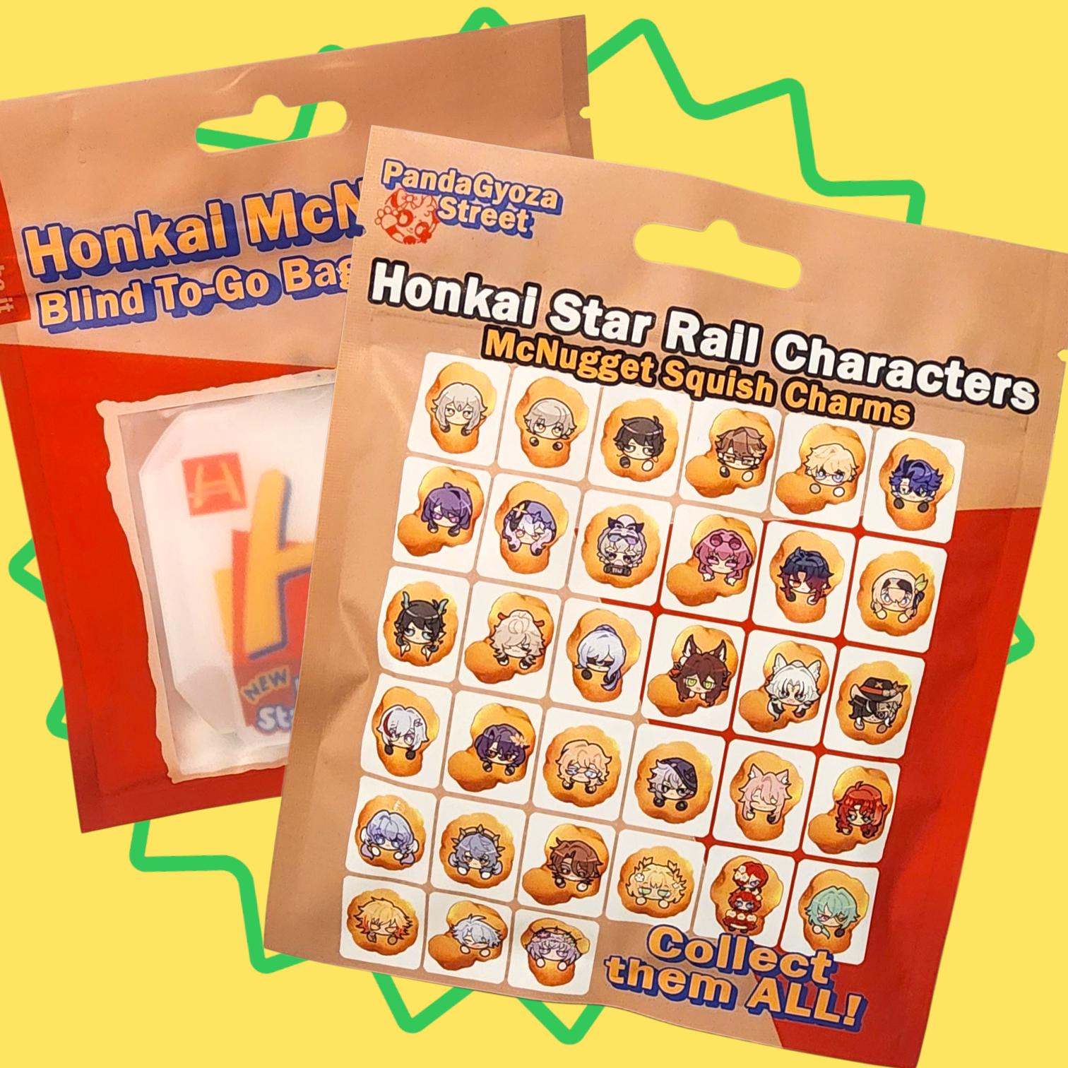GACHA!! Honkai Star Rail: Squishy Mcnuggets Character Charms + Case ...