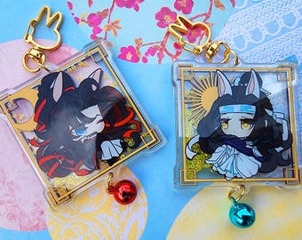 Mo Dao Zu Shi / Grandmaster of Demonic Cultivation: Double-Sided Shaker Keychain