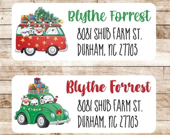 Christmas return address label, label sticker,custom Christmas return address label,mailing sticker,address label,Christmas stickers, labels