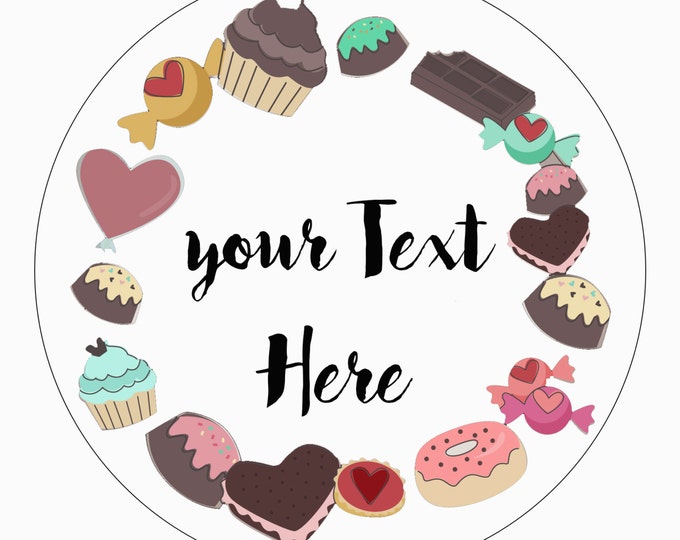 Bakery stickerslogo stickerscustom printed labels | Etsy