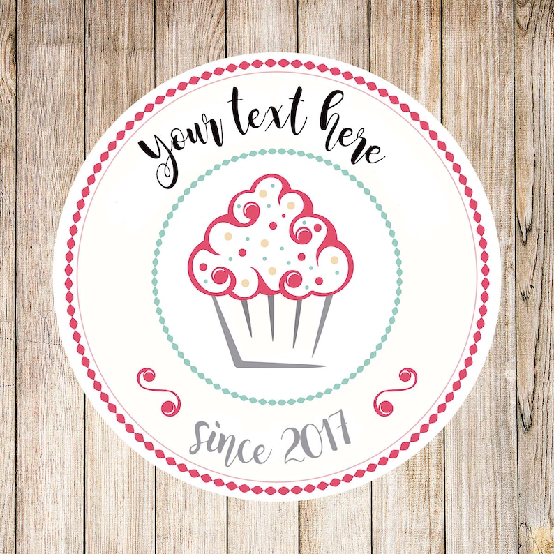 Custom Labels log stickersbakery labels bakery logo | Etsy