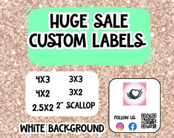 Huge sale, custom labels, custom stickers, personalized labels,logo stickers,custom stickers,logo labels , affordable labels