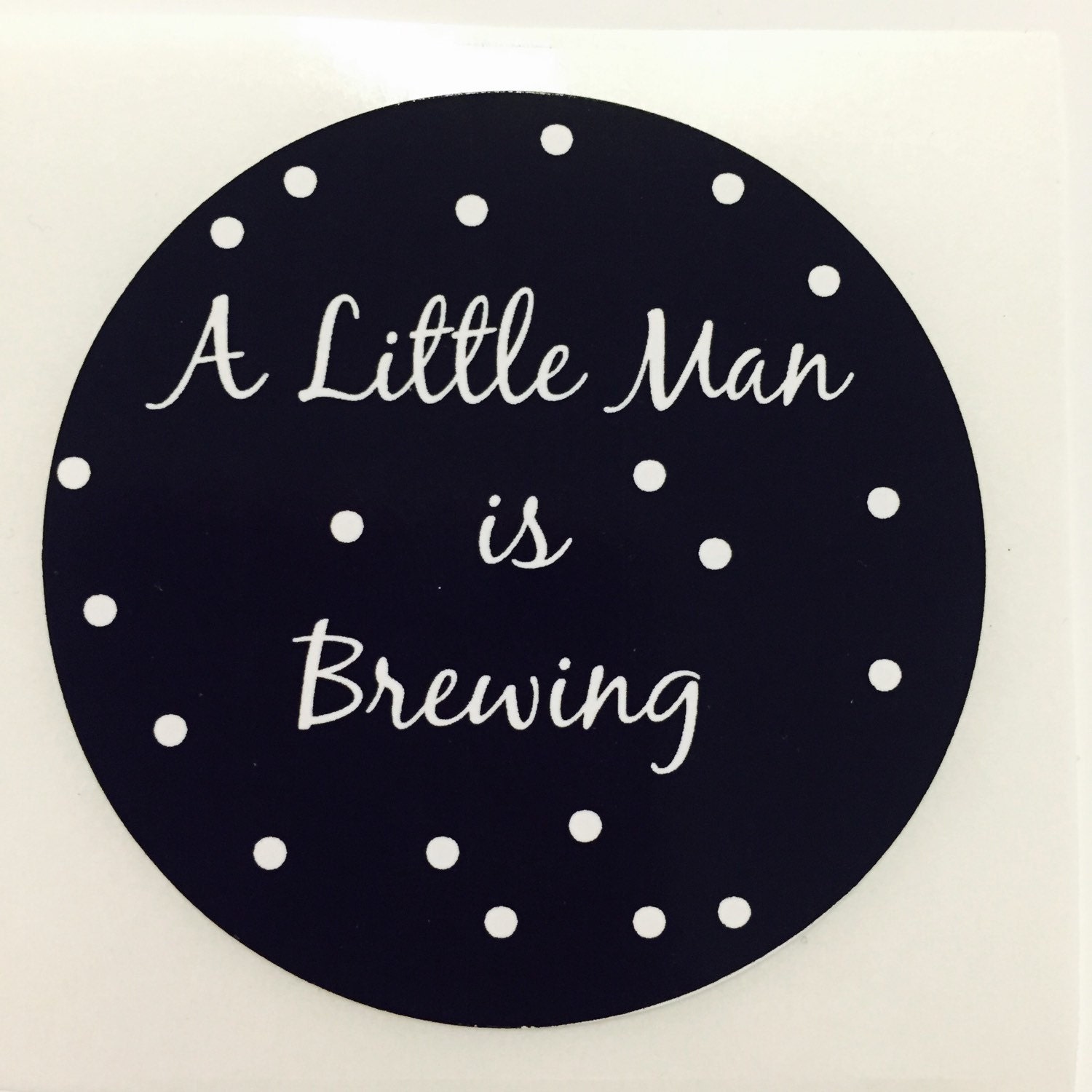 Baby shower stickers It's a boy stickers custom stickers baby shower labels personalized baby shower stickers a little man is brewing labels