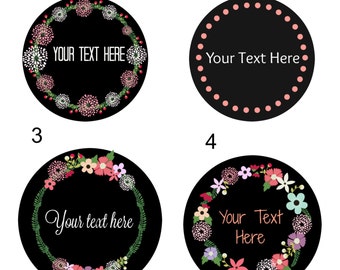 Circle Return Address Label,Custom Stickers,Round Address Label,Address Sticker,label design,Return Address,labels,stickers