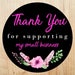 see more listings in the Thank you labels section