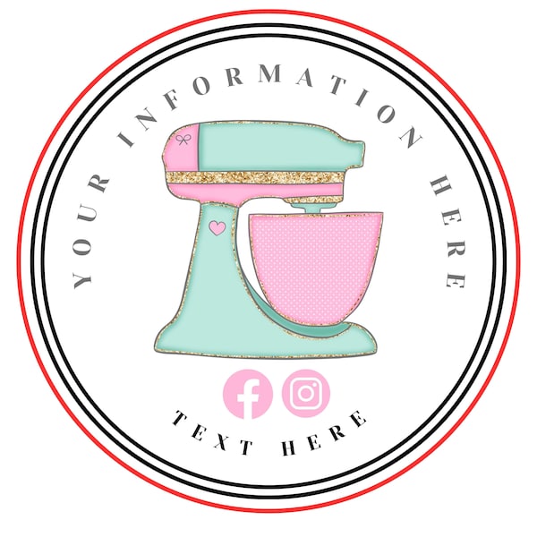 Baking Labels - Etsy