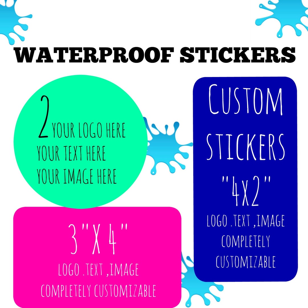 Waterproof Stickers,waterproof Labels,custom Waterproof Stickers ...