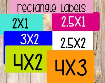 50-500 Custom labels, rectangle labels,make labels online,personalized labels,logo stickers, labelin,labels,stickers, rectangle  labels.