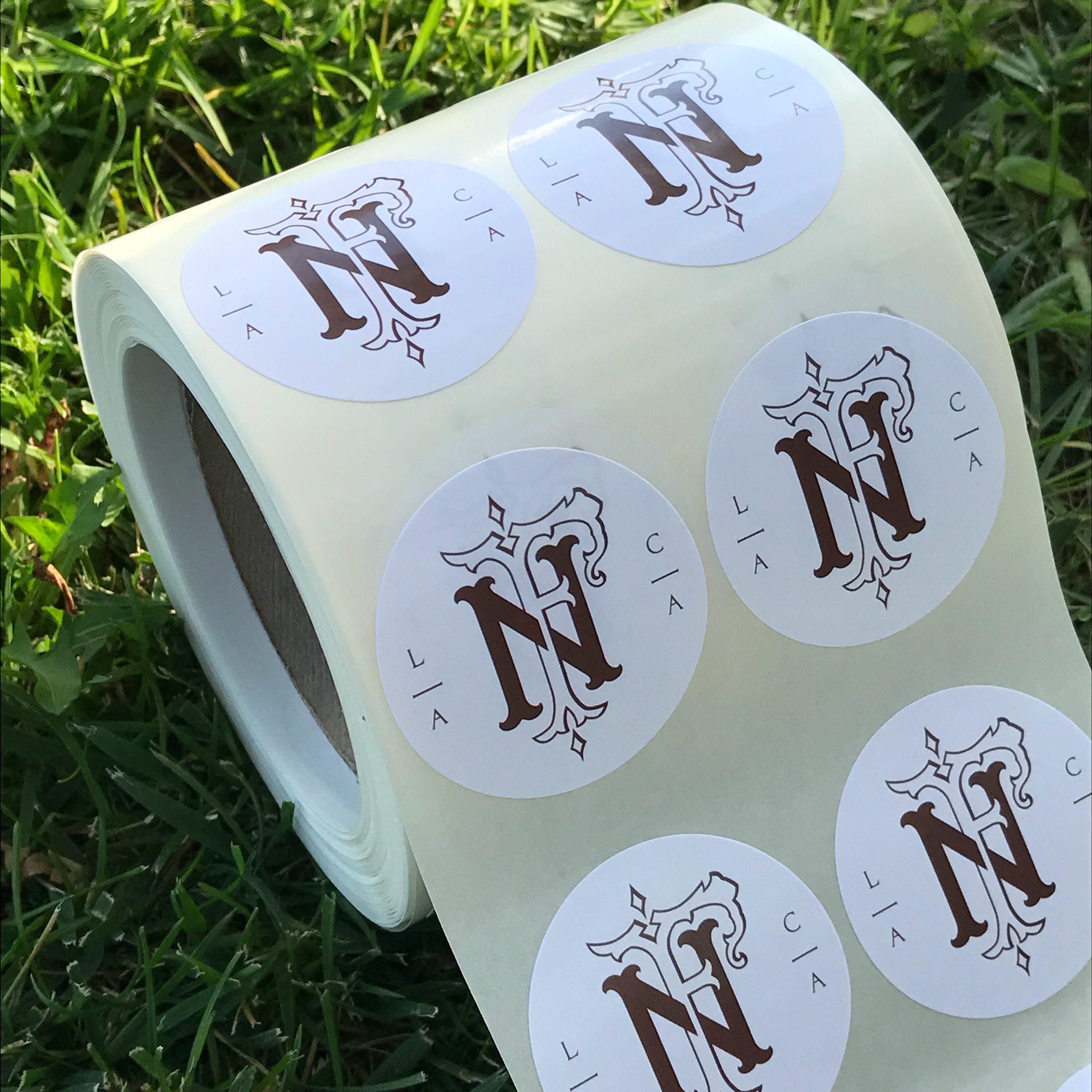 100 and Up custom labels logo stickers custom stickers | Etsy